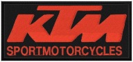 Termo Naszywka KTM Motor Honda Motoryzacja Haftowana Naprasowanka