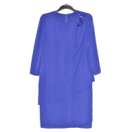 sukienka szafirowa niebieska