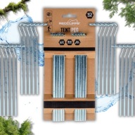 ZESTAW x10 KOTWY ŚLEDZIE DO TRAMPOLINY NAMIOTU PALIKI WBIJANE STALOWE 17cm
