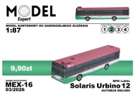 Solaris Urbino 12 MPK Lublin - Model kartonowy