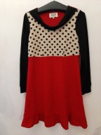 SIRI S. DESIGN WEŁNIANA SUKIENKA R.M/L WEŁNA