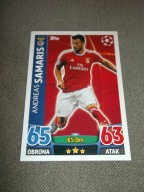 MATCH ATTAX 2015-2016 SL BENFICA Andreas Samaris 189