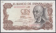 Hiszpania 100 Peseta 1970