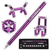 DŁUGOPIS MAGNETYCZNY ANTYSTRESOWY WIELOFUNKCYJNY FIDGET PEN ZABAWKA PREZENT
