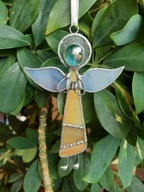 „Aniołek przywieszka ” nr M ) witraż Tiffany, IDEALNY PREZENT .