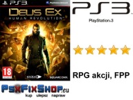 DEUS EX HUMAN REVOLUTION bunt ludzkości -komplet- GRA PS3 =PsxFixShop= GW!