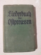 Liederbuch für Ostpreußen 1926 Muzyka Muzykalia Ostpreussen