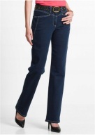 Hit !_NOWE 229zł WYSZCZUPLAJĄCE jeansy granat_miękka BAWEŁNA+spandex 50/52