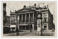 Wrocław Breslau. Teatr Miejski Stadttheater. Fotograficzna. Obieg 1942 rok.