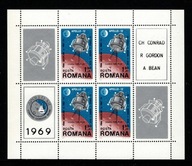 Rumunia / Mini arkusz 2796 ( Kosmos - Apollo na Księżycu w 1969 roku )
