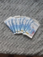 saszetki, karty Kraina Lodu 2 1 komplet - 10 saszetek - 60 kart