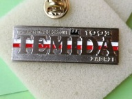 Oryg Odznaka- TOWARZYSTWO SPORTOWE - TEMIDA- ZABRZE- 1993 - Srebrna