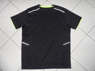 NOWA CZARNA KOSZULKA T-SHIRT r XL XXL znaki fluoroscencyjne