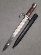 Bagnet belgijski 1889, długi exportowy, jak nowy do kolekcji.