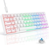 TECURS MK203 Klawiatura dla graczy mechaniczna QWERTZ