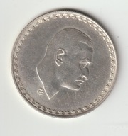 Egipt 50 piastrow 1970 Naser srebro 12.5 gram stan 1