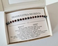 BRANSOLETKA HEMATYT GRANAT