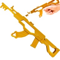 AKEY-47 RIVALS ROBLOX REPLIKA 3D ZŁOTA 32CM MODEL DEKORACJA