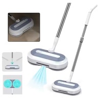 Mop Elektryczny Bezprzewodowy 2w1 Obrotowa Głowica na Mokro i Sucho