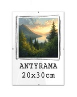 Antyrama 20x30 cm plexi z klipsami