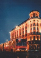 WARSZAWA - HOTEL BRISTOL - AUTOBUS PRZEGUBOWY IKARUS 280