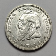 LITWA, 5 LITÓW 1936r. BASANAVICIUSr. Ag 12