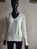 LAURA ASHLEY sweter BLUZKA Z ANGORĄ 38