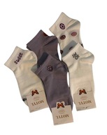 5 x Skarpety Damskie ,,Buźki" 5-pak rozmiar 39-42