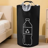 Duży Składany Kosz na Butelki do Domu Wielofunkcyjny Pojemnik Segregacja