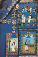 RUMUNIA - SAPANTA - WESOŁY CMENTARZ - NAGROBEK