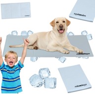 MATA CHŁODZĄCA DLA PSA KOTA ZWIERZĄT LEGOWISKO ŻELOWA DLA DUŻYCH PSÓW XXL