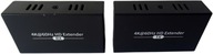 Extender HDMI po Skrętce LAN 4K 60Hz - KOMPLETNY ZESTAW (TX+RX)