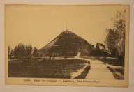 Lwów. Kopiec Unii Lubelskiej - Lemberg, CZYSTA, STARA, 1918 rok