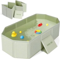 WANNA DLA DZIECI PRZENOŚNA SKŁADANA 75CM DOMOWA BASENIK ZABAWA PODRÓŻNA