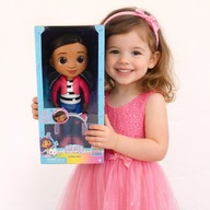 LALKA GABI dla Dzieci KOCI DOMEK GABI GABBY I OPASKA KOCIE USZY Duża 32 cm