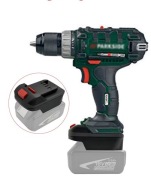Adapter baterii Makita do narzędzi Parkside X20V i Performance przejściówka