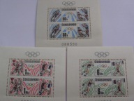 Czechosłowacja - Olimpiady Calgary i Seul 1988 - Mi. bl.74-76 **