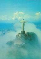 BRAZYLIA - RIO DE JANEIRO - FIGURA CHRYSTUSA - Z LOTU PTAKA