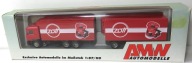 Model AMW 1:87 MAN Ciężarówka Chłodnica Zott Starfrucht H0 W Pudełku Retro