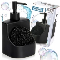 DOZOWNIK KUCHENNY PŁYNU DO NACZYŃ POJEMNIK ORGANIZER NA GĄBKE ZMYWAK ZLEW