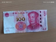 Banknoty Chiny 100 Yuanów 2015 r