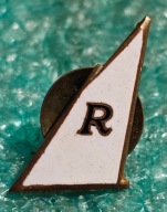 ODZNAKA JACHT KLUB RZESZÓW - NUMEROWANA - ŚRUBA