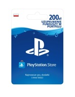 Doładowanie Sony Playstation Store PSN 200 zł Kod