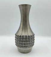 ciekawy STARY wazon z CYNY wygląda jak GRANAT, sygnowany karafka