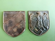 TARCZE NA HEŁM TROPIKALNY DAK - KOMPLET 2 SZT.