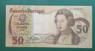 Banknot 50 eskudos 1968,Portugalia