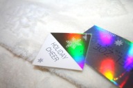 LUX KOC RACHEL ZOE 127 cm x 178 cm ZIMOWY WZÓR W CHOINKI BIAŁY