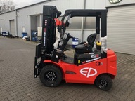 NOWY WÓZEK WIDŁOWY Z BATERIĄ LITOWO-JONOWĄ EP EFL203 O UDŹWIGU 2000 KG