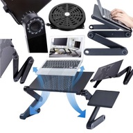 PODSTAWKA CHŁODZĄCA POD LAPTOPA DO ŁÓŻKA NA BIURKO KOLANA REGULOWANA LAPTOP