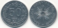 Urugwaj 50 Pesos - 1989r ... Monety